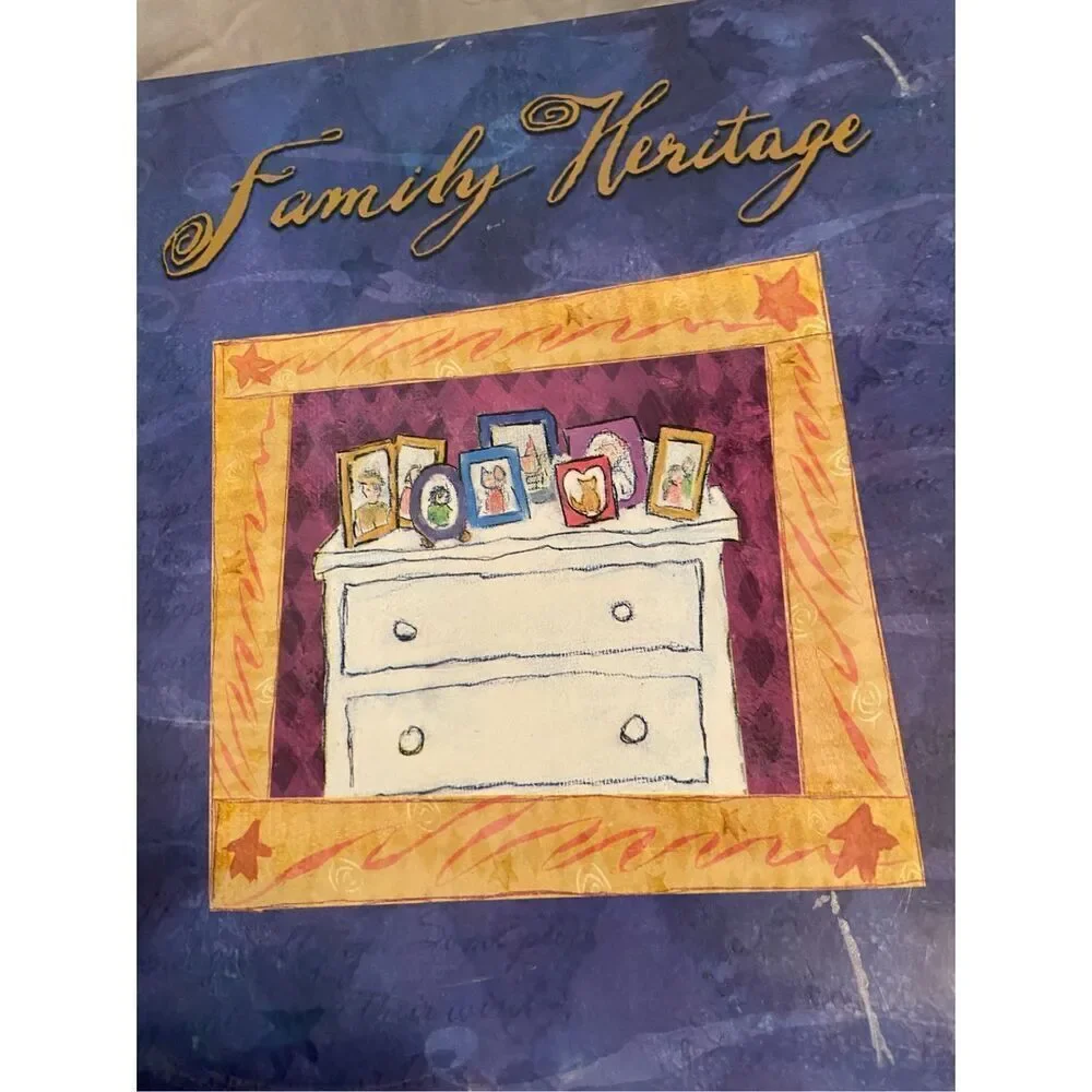 New Family Heritage Kit Album 10  Pages 12 X 12 plus‎ extra 20 top loaded refill